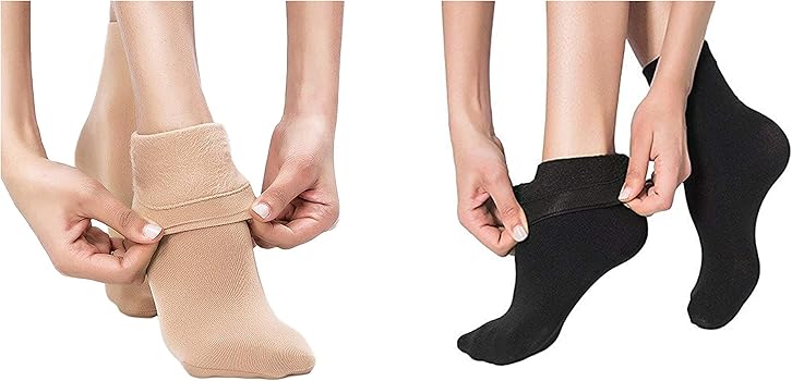 Ladies Socks – Thicker & Warmer | Soft, Cozy & Winter-Perfect