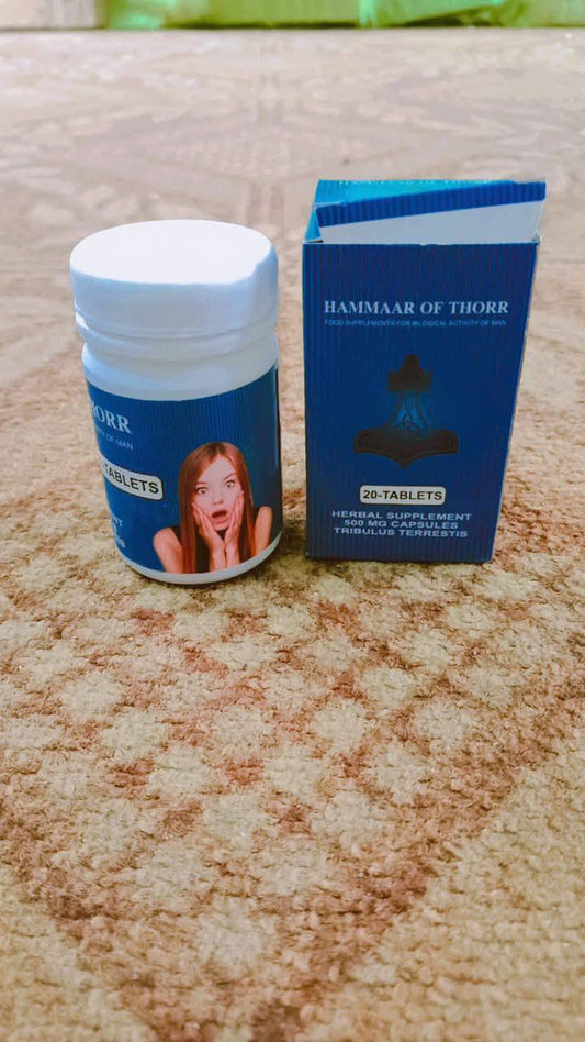 Hammaar of Thorr - Herbal Timing & Strength Capsules for Men