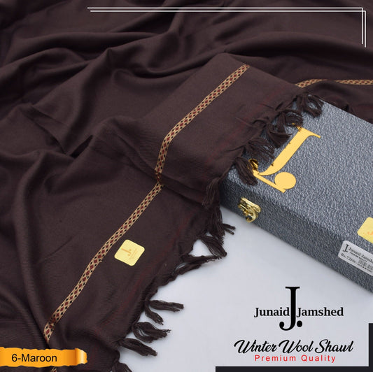 J. Wool Shawl Choclate