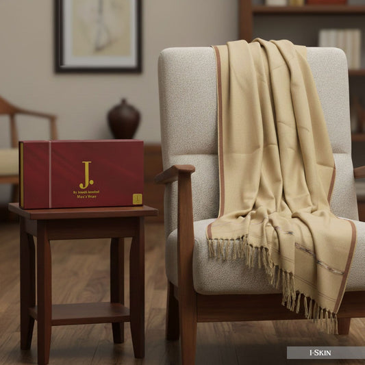 J. wool shawl for winter (skin)