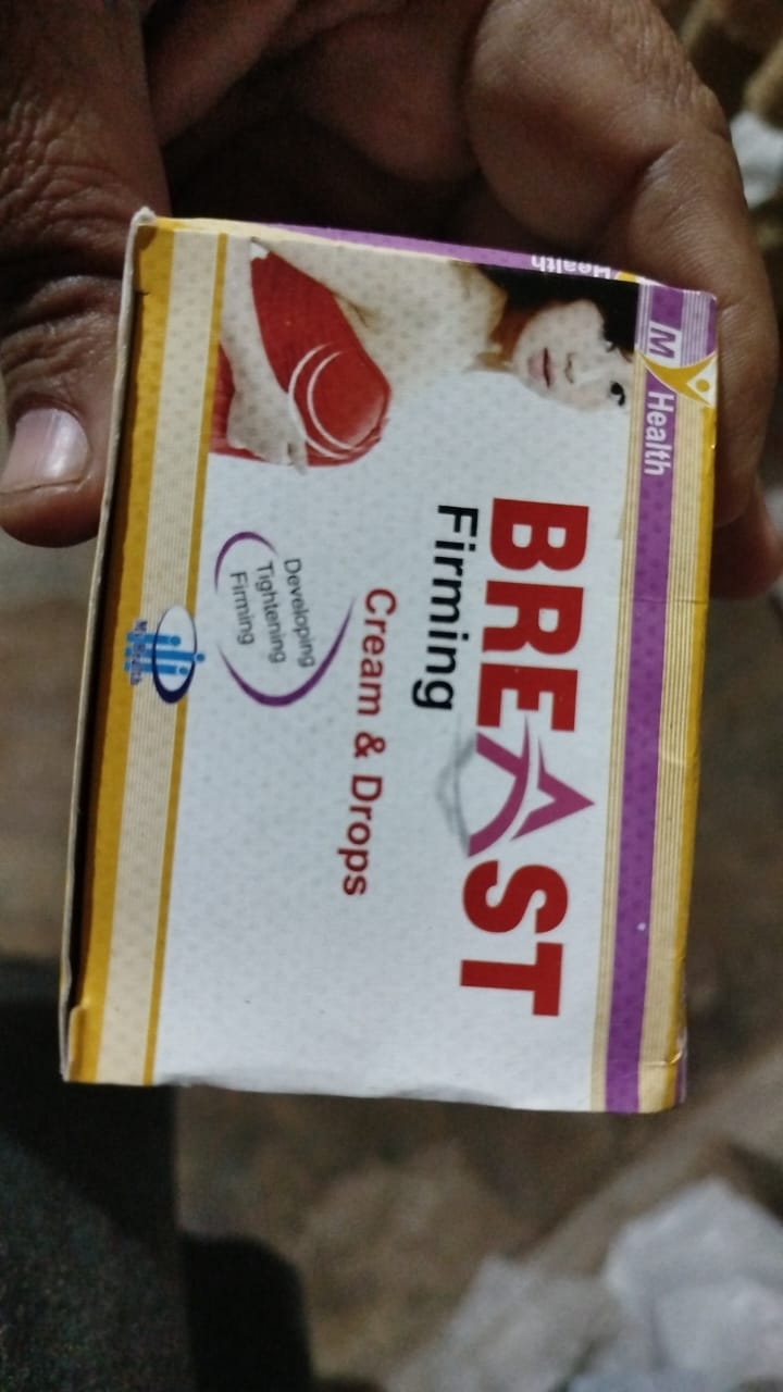 Breast Firming Cream  Drops – Natural Enhancement  Care